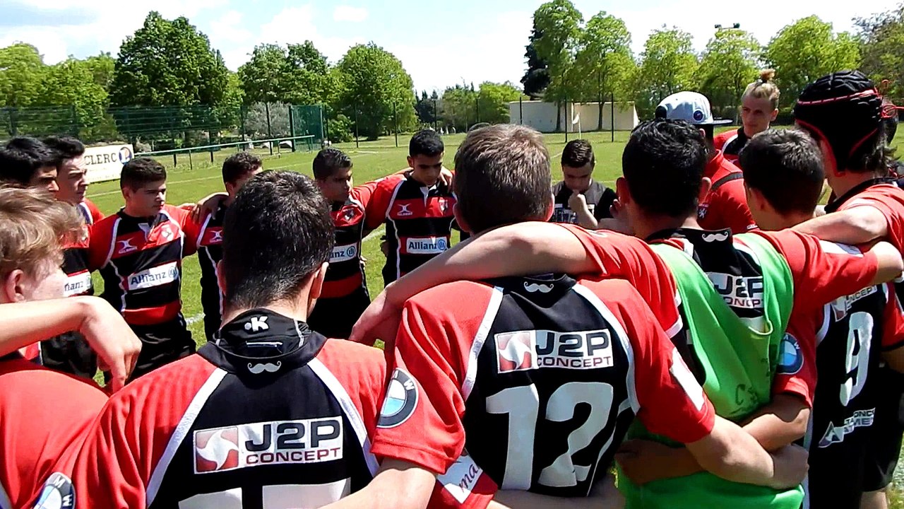 entre Berrois Cadets  1/32 Sud Est contre Oraison le 14.05.2016