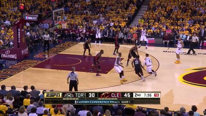 LeBron James Monster Dunk | Raptors vs Cavaliers Game 1 ✅ May 17 2016 HD