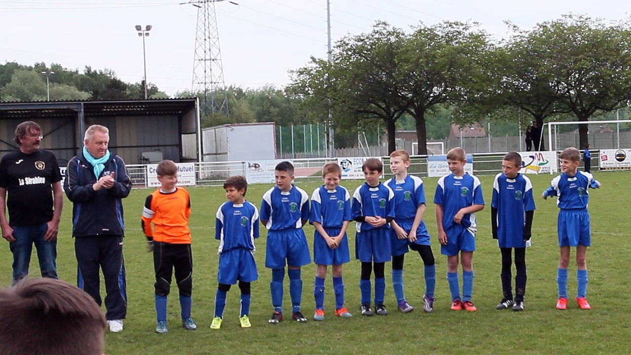 PRESENTATION DES EQUIPES FINALISTES DU TOURNOI U11 " ANDRE DAVOISNE "