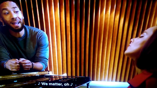 Empire Season 2. Alicia Keys & Jussie Smolett/ Rhonda & Anika.