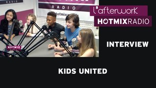 Kids United en interview sur Hotmixradio