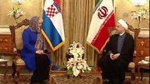 Hırvatistan Cumhurbaşkanı Kolinda Grabar-Kitaroviç, İran'da