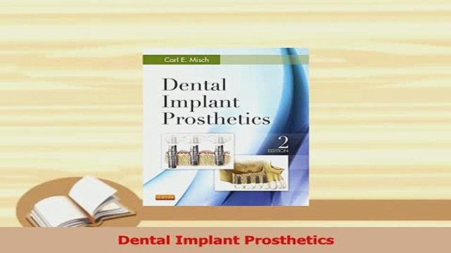 Read Dental Implant Prosthetics PDF Online