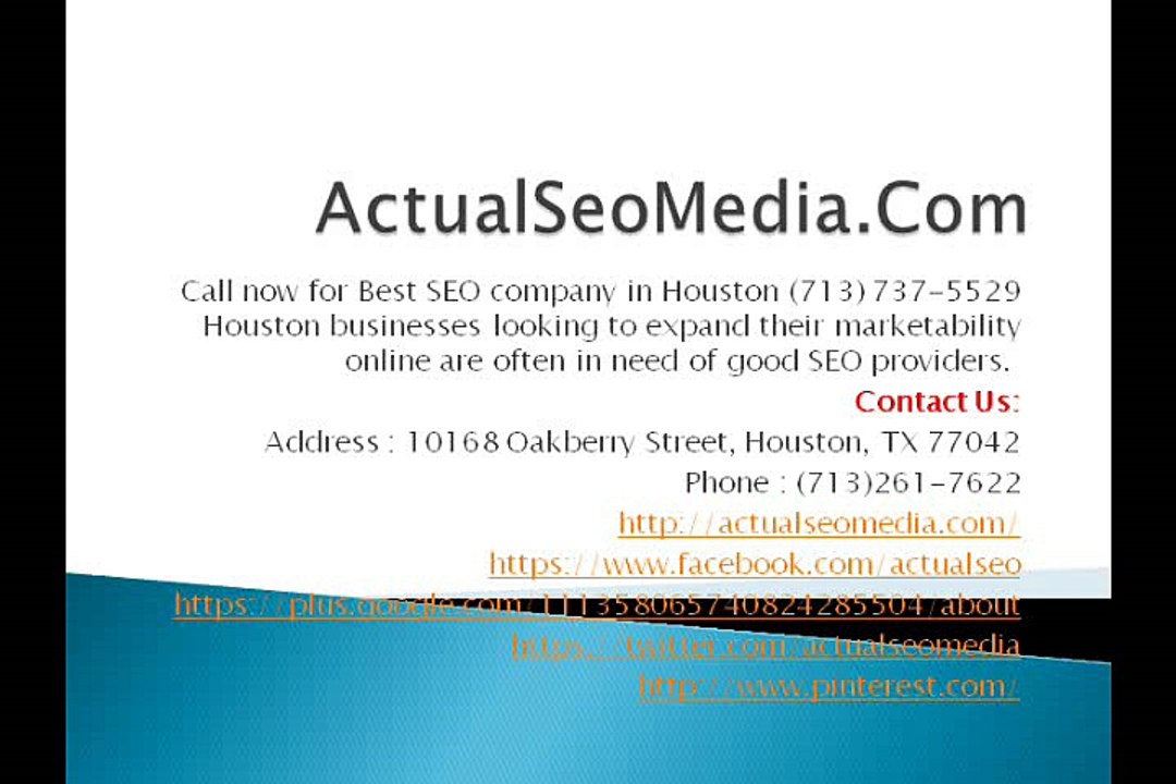 HOUSTON SEO FIRMS