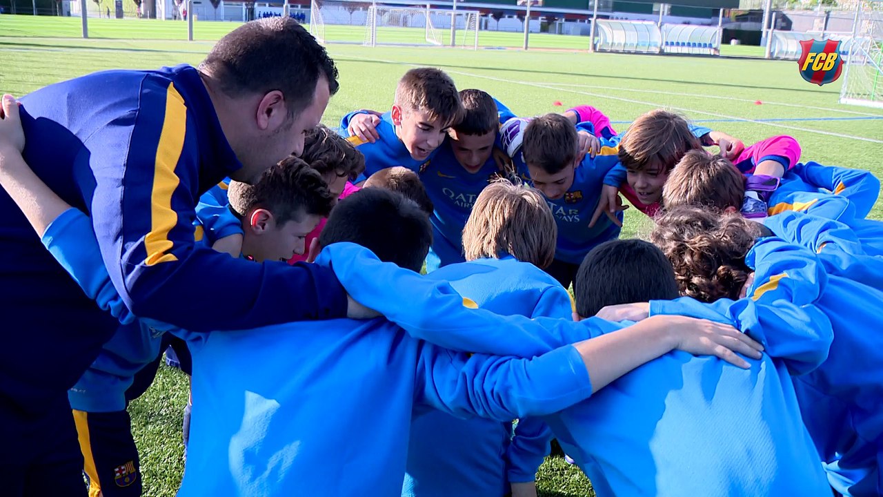FCB Masia: ¿Cómo es un día con el Alevín D?