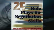 READ book  25 Role Plays for Negotiation Skills Full EBook