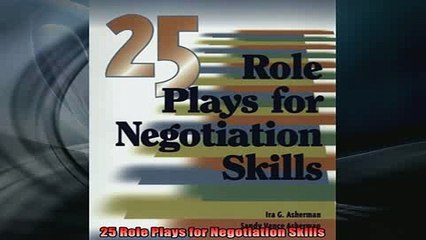 READ book  25 Role Plays for Negotiation Skills Full EBook