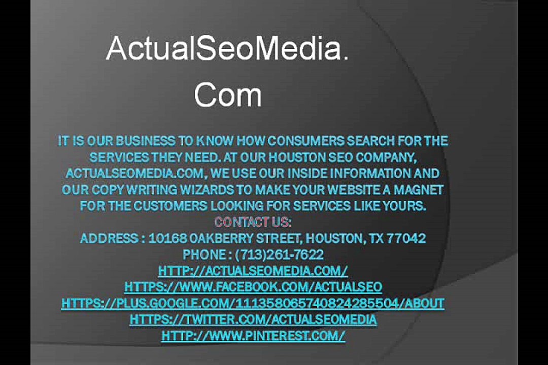 Houston SEO Consultant