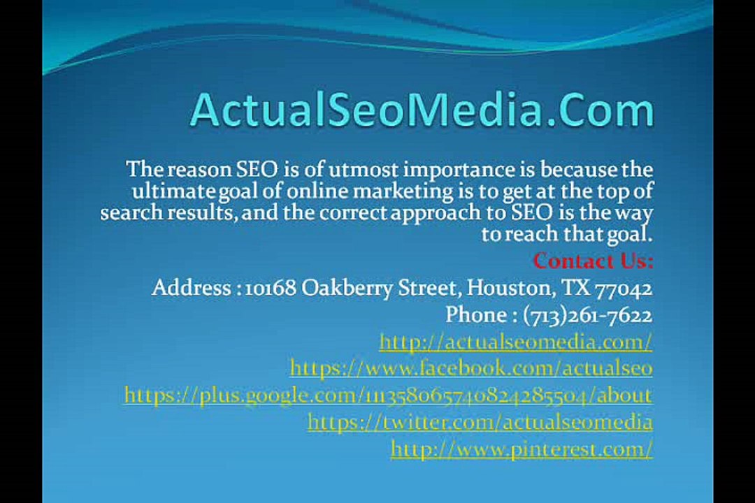 LOCAL WEB MARKETING HOUSTON