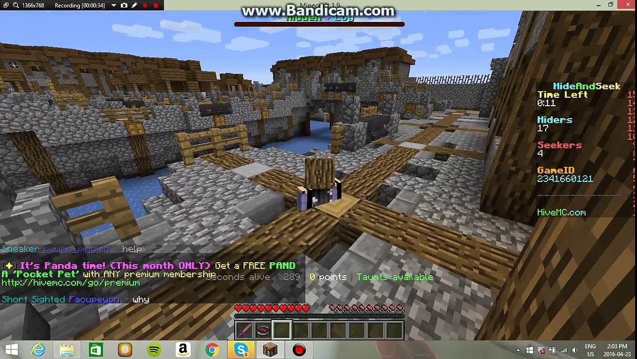 [ SUPER GOOD HIDING SPOT! ] The Hive Hide N Seek Ep2 ♡