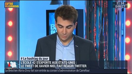 Le Hashtag du jour: Le tweet de Xavier Niel fait réagir le réseau social de l'oiseau bleu - 17/05