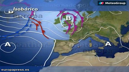 Previsión del tiempo para este miércoles 18 de mayo