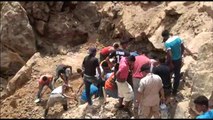 Tres hombres permanecen atrapados en mina artesanal el sur de Honduras