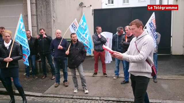 Quimper. Une cinquantaine de policiers rassemblés