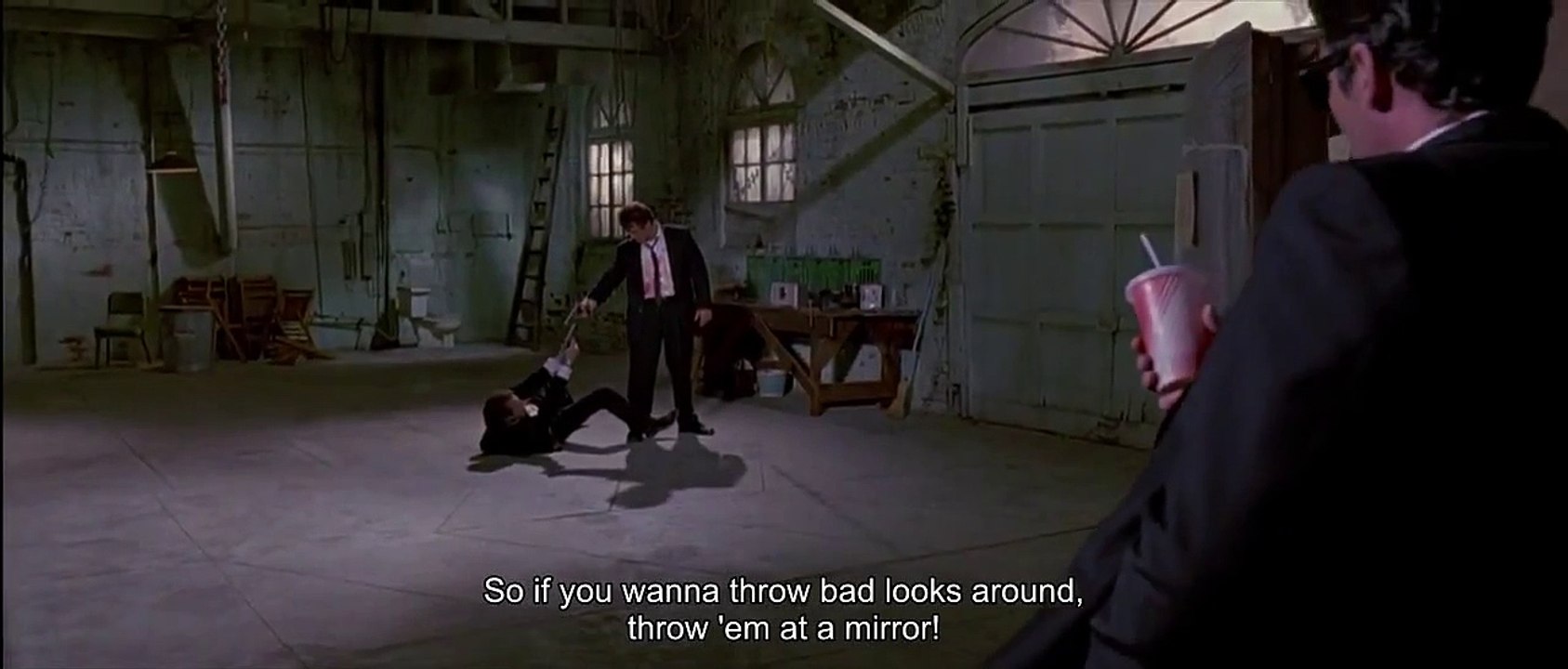 "You kids shouldn't play so rough" - Reservoir Dogs