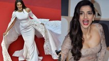 OOPS! Sonam Kapoor FALLS At Cannes Red Carpet 2016