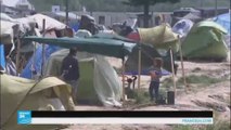 10 آلاف لاجئ عالقون في مخيم إيدوميني على الحدود اليونانية المقدونية
