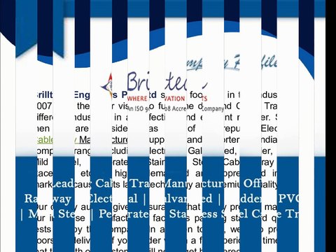 Ladder Cable Tray Manufacturers