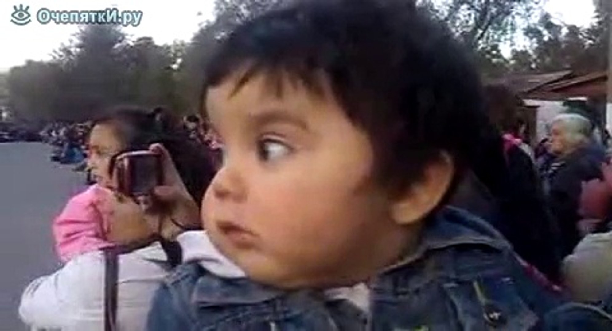 ⁣Неожиданно для малыша