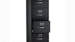 HON 514CPP 510 Series 52 by 25-Inch 4-Drawer Full-Suspension Legal File Black