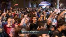 SP: Manifestantes vão às ruas em protesto contra o governo de Michel Temer
