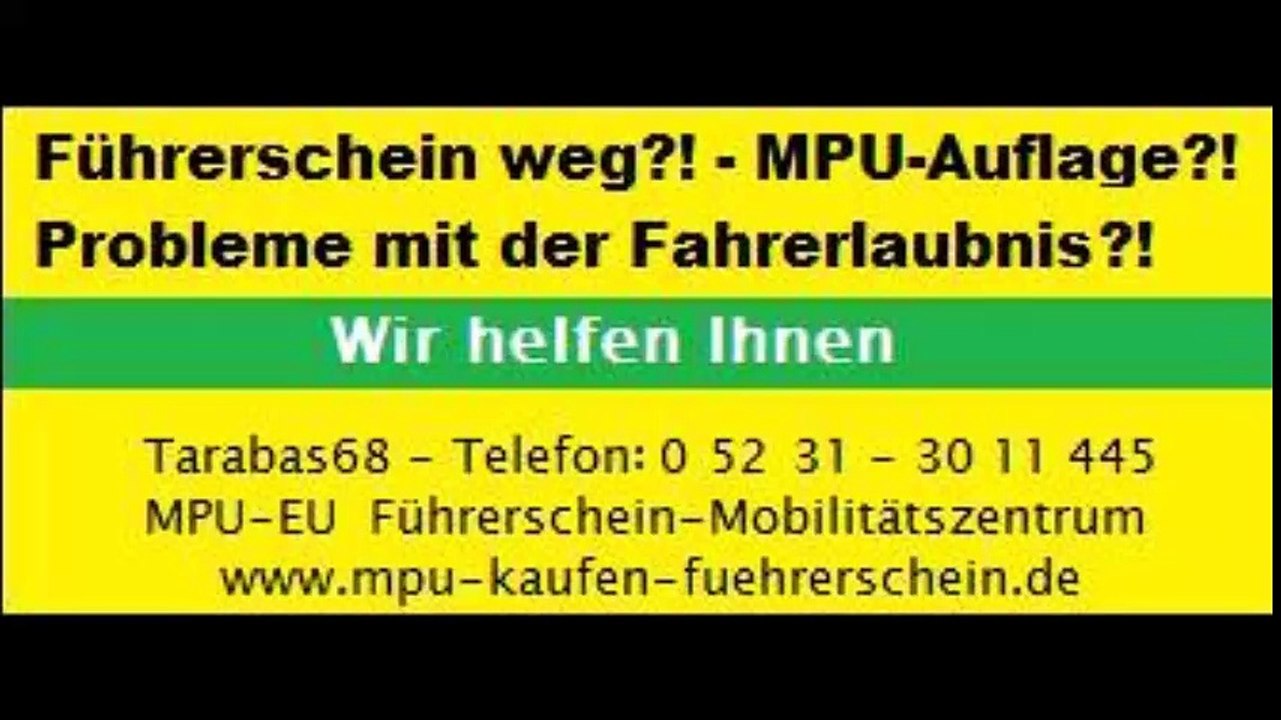 Führerschein ohne MPU - EU-Führerschein-kaufen-MPU-umgehen-Tarabas68-MPU_Killer