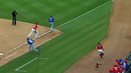 Rougned Odor vs Jose Bautista FIGHT! Rangers vs Blue Jays 15-05-2016   HD