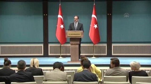 Kalın: Kilis'e Atış Yapan Daeş Teröristlerini, Roket Mevzilerini İmha Ettik