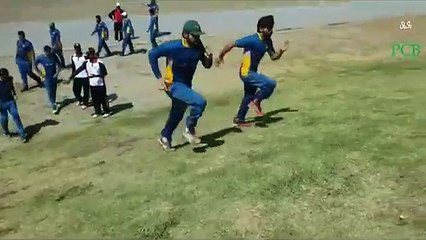 Pakistan Cricket Team summer fitness boot camp at ASPT Kakul_4