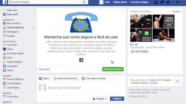 Como criar perfil e página no Facebook