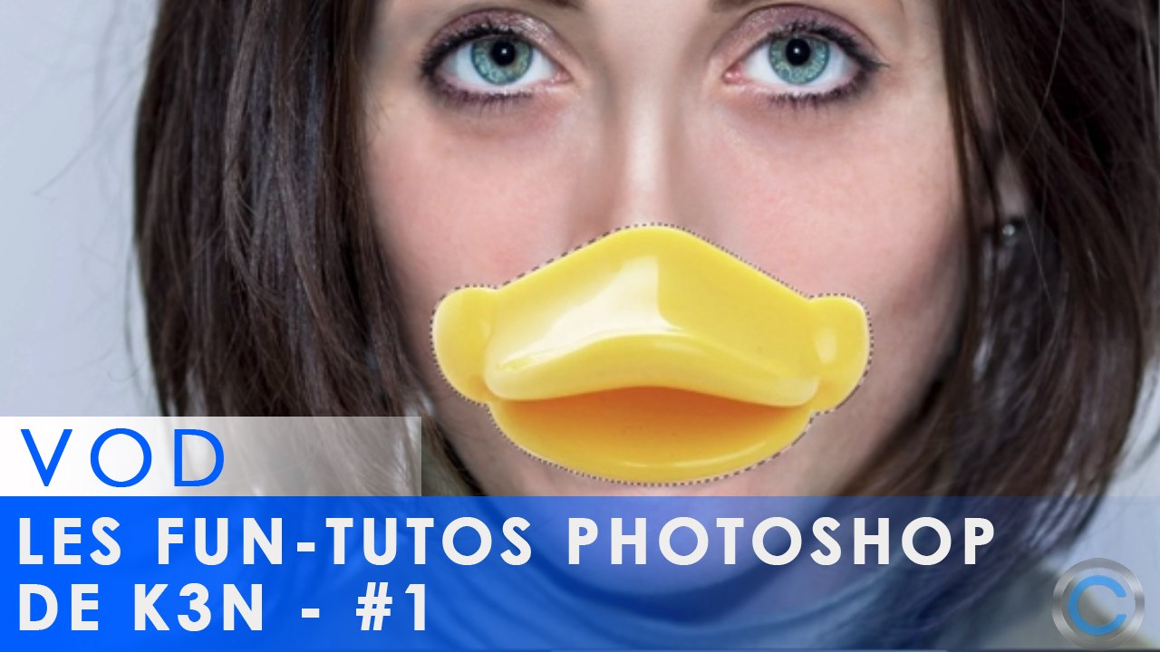 COOLDOWN_TV - Les fun-tutos Photoshop de K3N - #1 "On dirait un babouin !!" [VOD]
