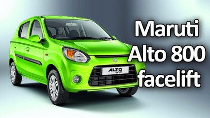 Maruti Alto 800 facelift launch Price and Specs