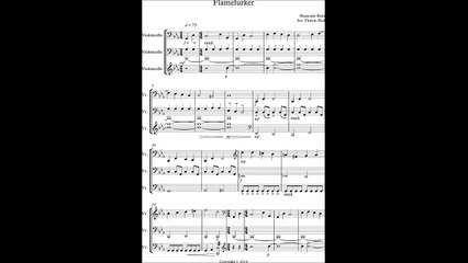 Demon's Souls - Flamelurker Cello trio arrangement (with Sheet music)