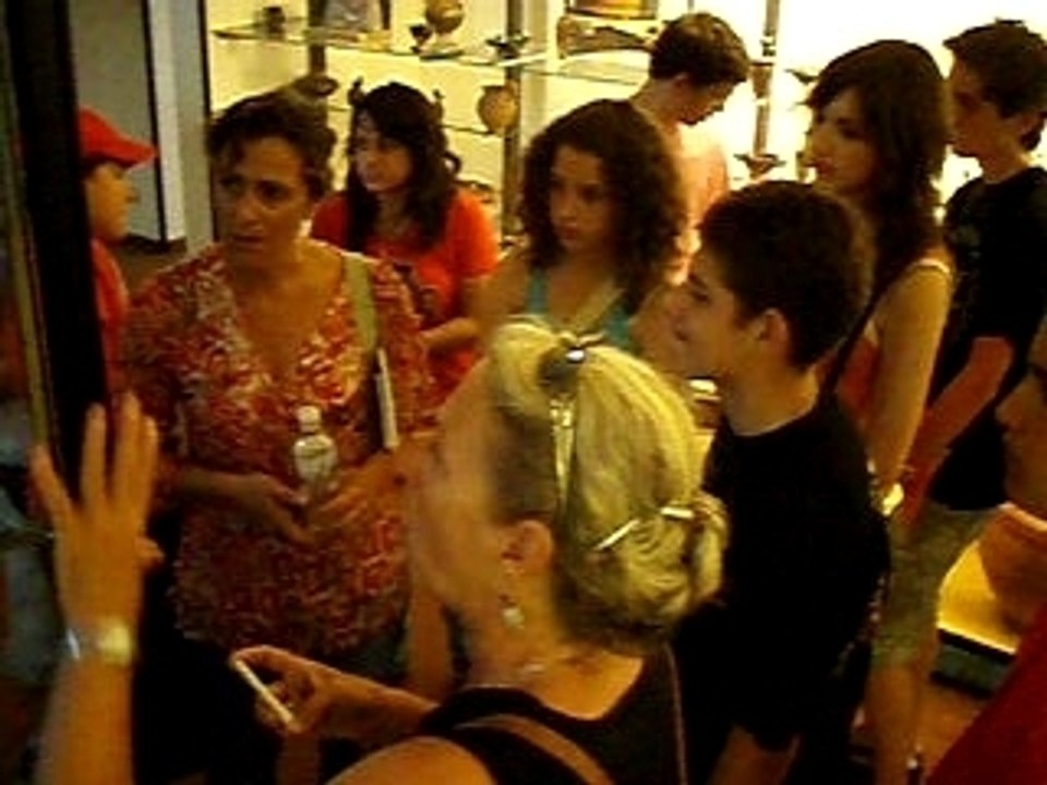 Grekisk skola på Lipari arekeologiska museum