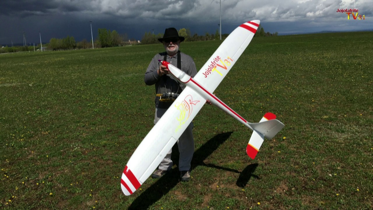 Aéromodélisme Moto Planeur EasyFly XL (J.R)