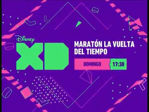 PROMO MARATÓN: LA VUELTA DEL TIEMPO (22-5-2016) EN DISNEY XD -NUEVO LOGO