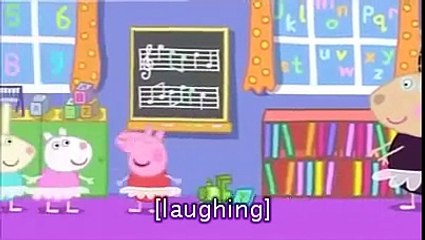 Peppa Pig Ballet Lessons with subtitles