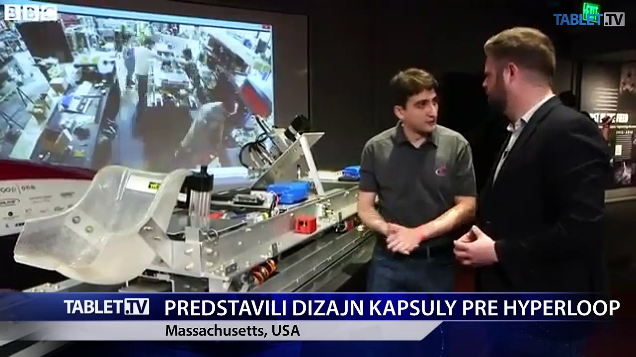 Americkí študenti predstavili návrh kapsuly hyperloopu