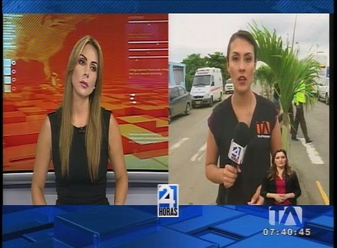 Así se registró la réplica de 6.8 grados en Pedernales