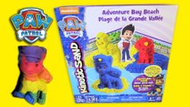 PAW PATROL  ADVENTURE BAY KINETIC SAND FUN!