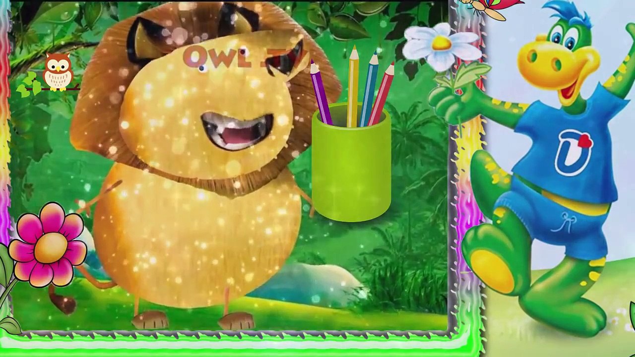 Peppa Pig LION Family Finger Song Nursery Rhymes Lyrics / Dedo Peppa Pig LION Familia canción Letr