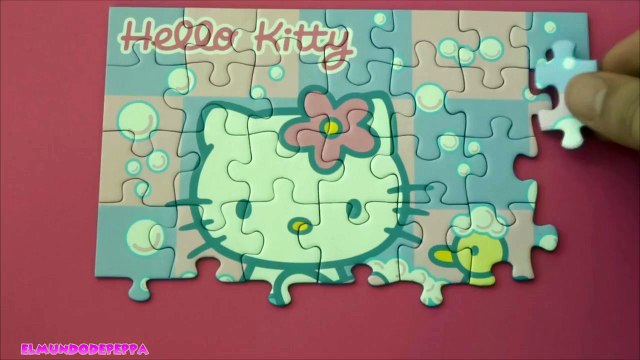 HELLO KITTY Puzzle Games Ravensburger Rompecabezas Play Jigsaw Puzzles Learning Kids Toys Yapboz