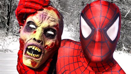 Spiderman vs Captain America vs Zombie! Superhero Battle Movie in Real Life! (1080p)