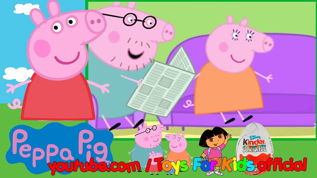 Peppa Pig English Episodes 03   Daddy Loses his Glasses