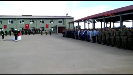 Mardin'de Şehit Astsubay Anıl Gül İçin Tören Düzenlendi 2