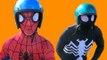 Spiderman vs Fat Venom - Skateboard Race IRL - Superhero Movie (1080p)