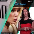 Taylor Swift Wins 'Taylor Swift Award' at Broadcast Music Inc. Awards.