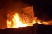 Incendio afectó a una fábrica de muebles al norte de Guayaquil