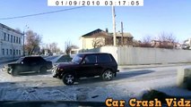 Crazy Russians On Black Ice - Accidents And Crashes Car Compilation 2014.