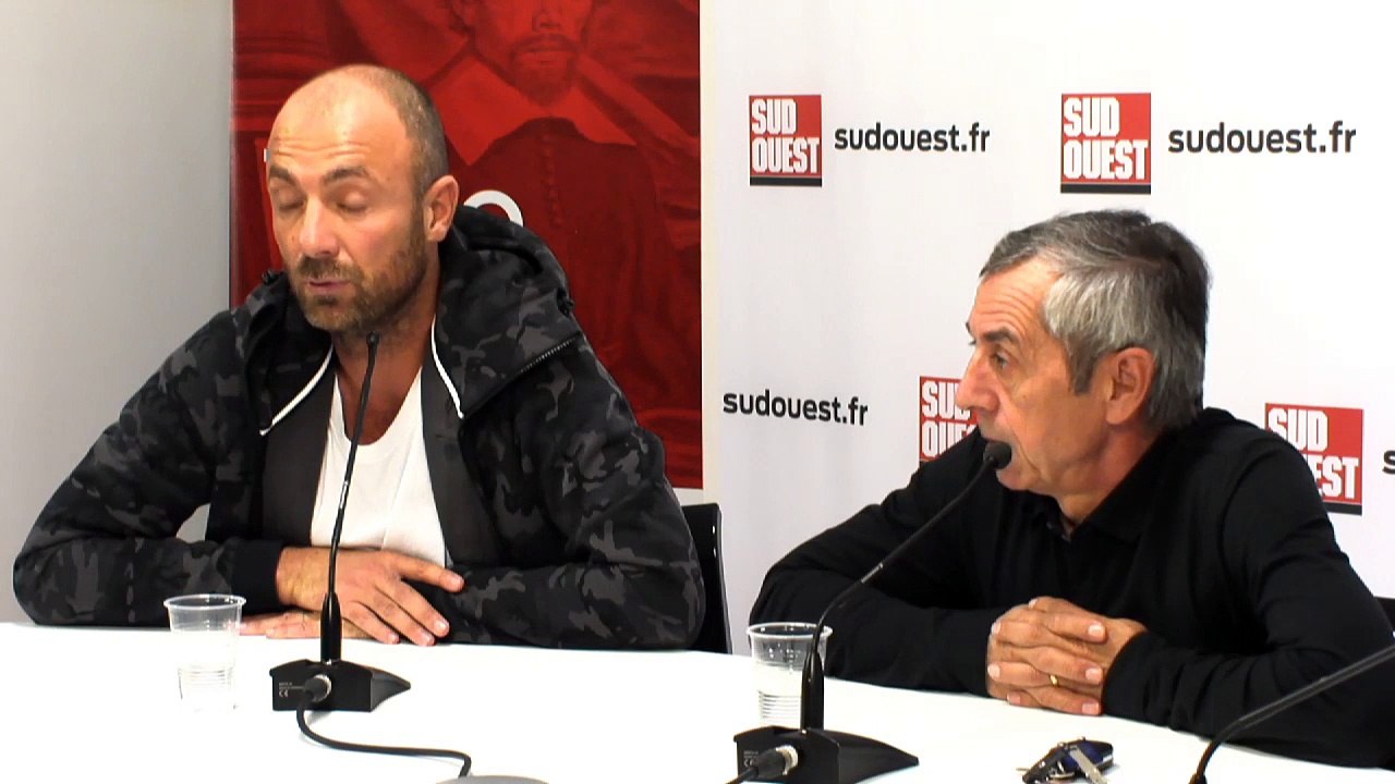Christophe Dugarry et Alain Giresse à Sud Ouest : "Les Girondins de Bordeaux sont à un tournant très important"